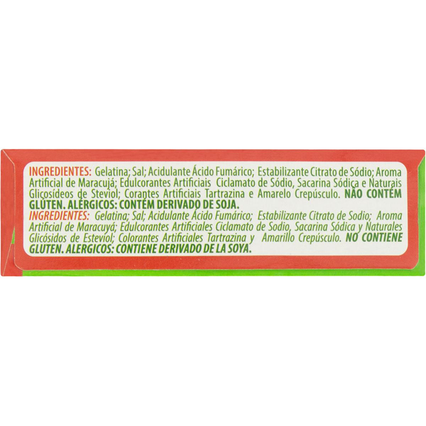 Gelatina Lowçucar 10g - Diet - Stevia - Maracujá