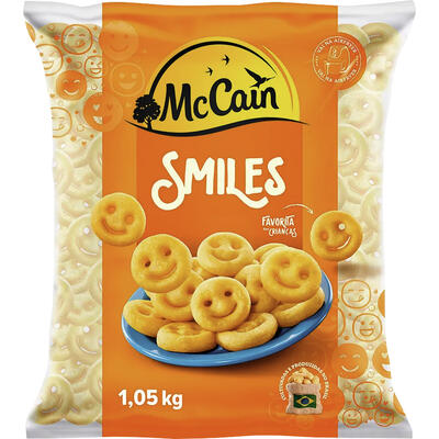 Batata Pré Frita McCain Congelada Smile 1,050kg