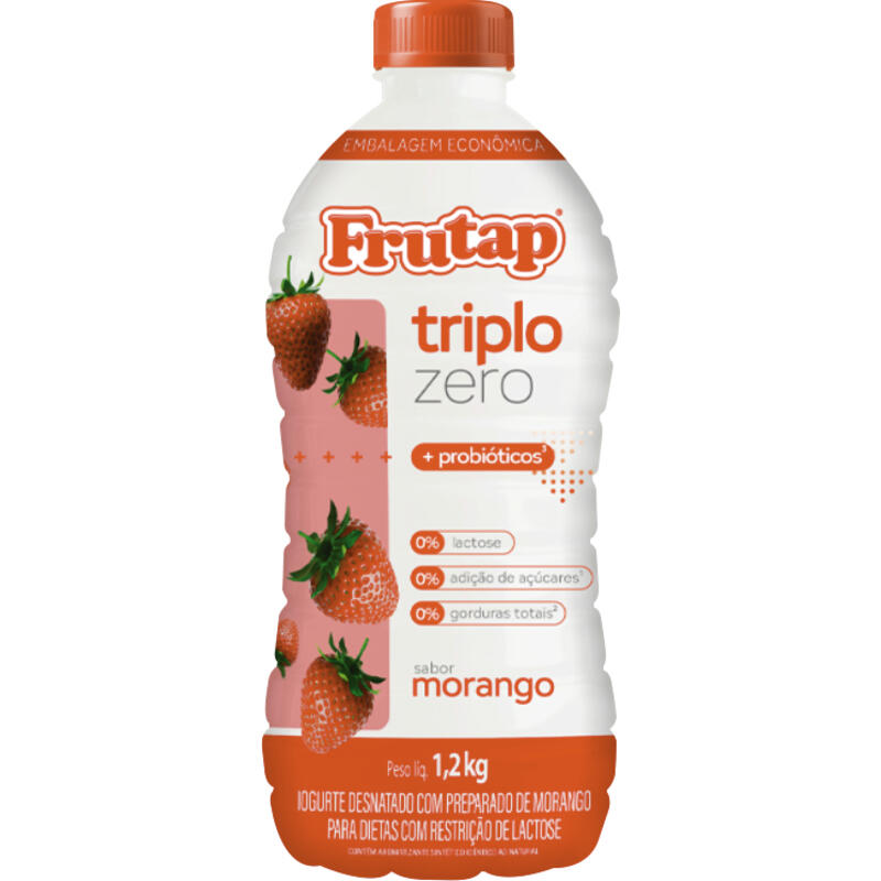 Iogurte Frutap Morango Zero 1,2kg
