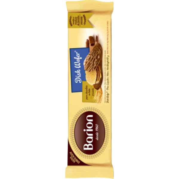 Biscoito Wafer Barion 65g - Disk - Com Cobertura de Chocolate