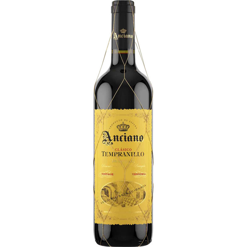 Vinho Espanhol Anciano Tempranillo 750ml