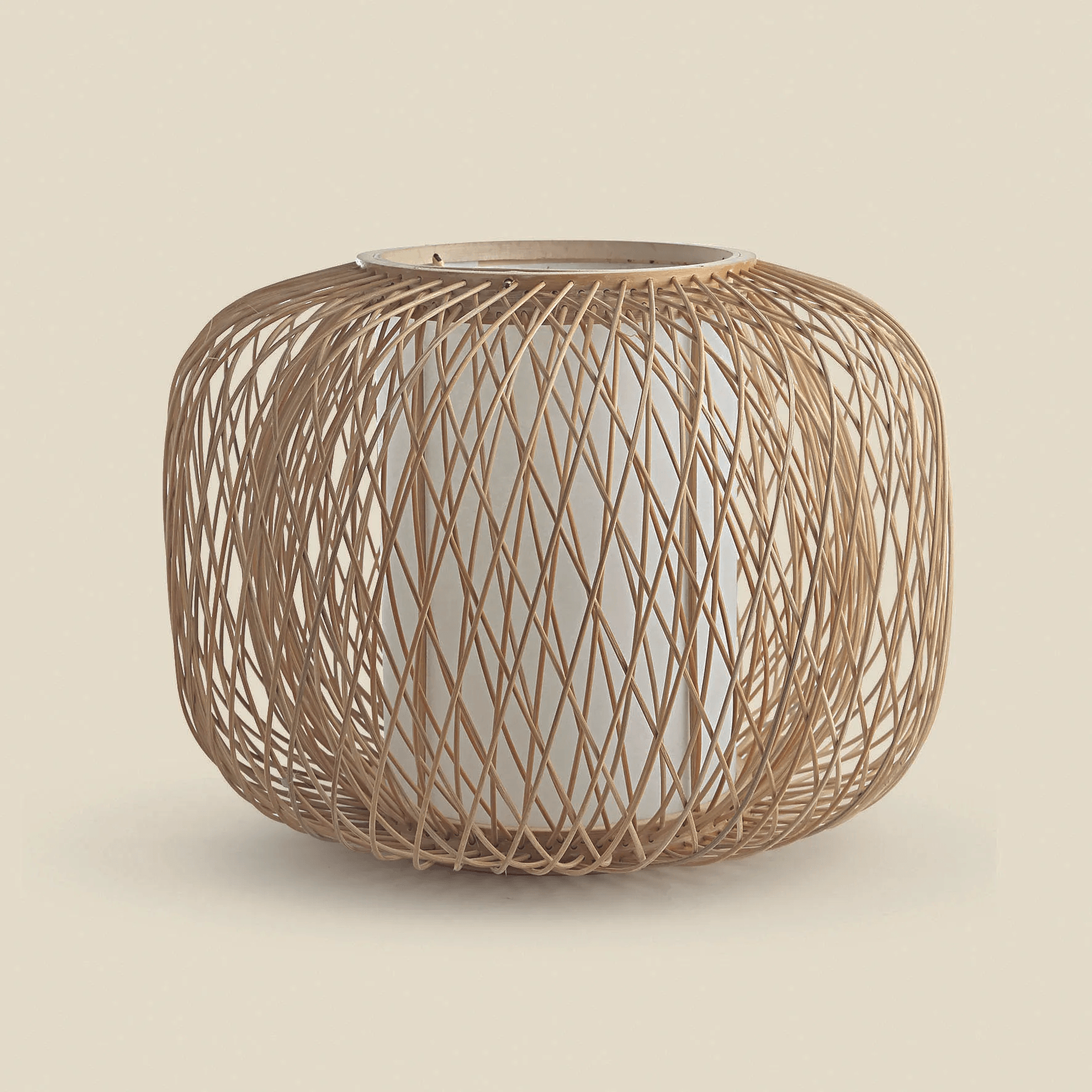 Luminária Bambu Santorini 30cm - A\CASA