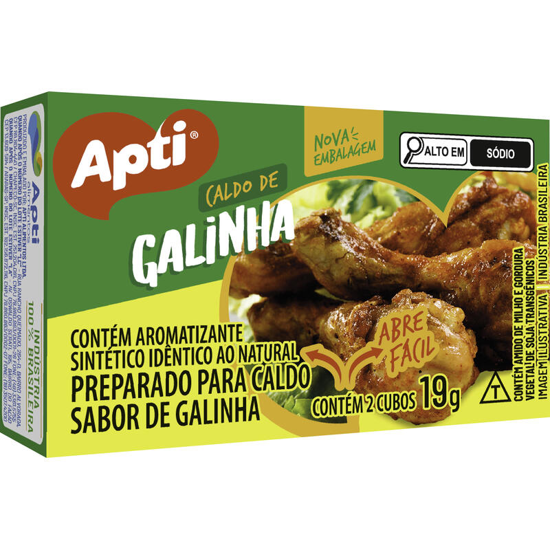 Caldo Apti Galinha 19g
