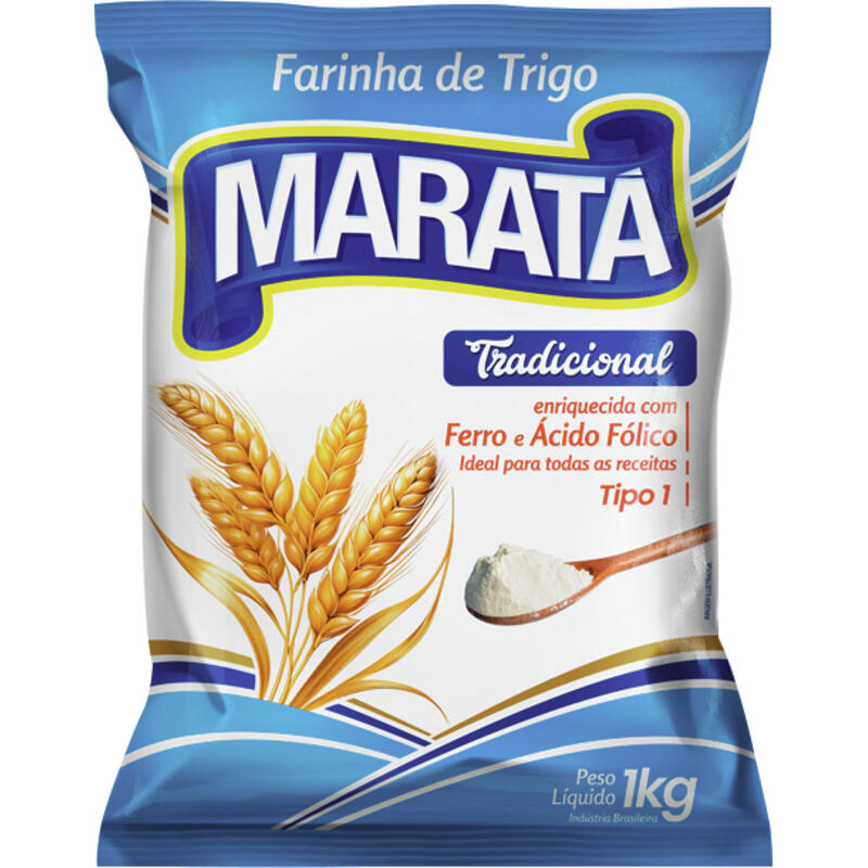 Farinha de Trigo Maratá Tipo 1 1kg