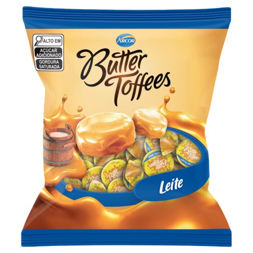 Bala ARCOR Butter Toffees Leite 90g