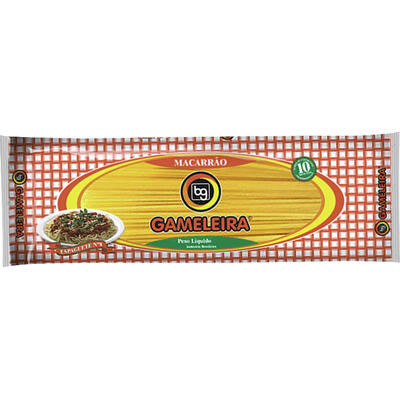 Macarrão Comum Gameleira Fino Espaguete 400g