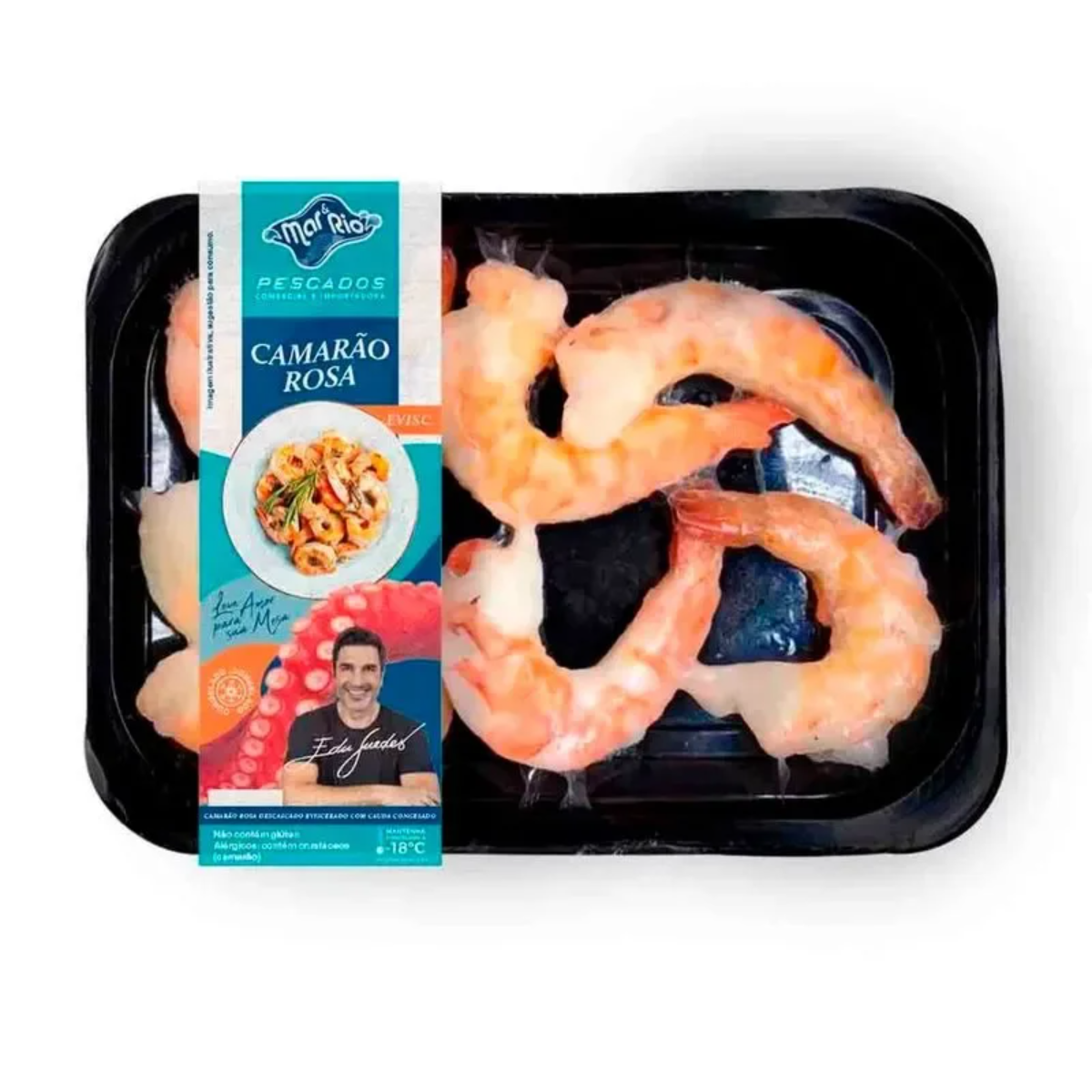 Camarão MAR E RIO Rosa Congelado 200g