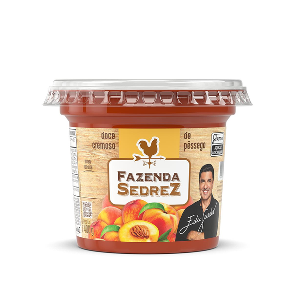 Doce Fazenda Sedrez 400g - Pêssego