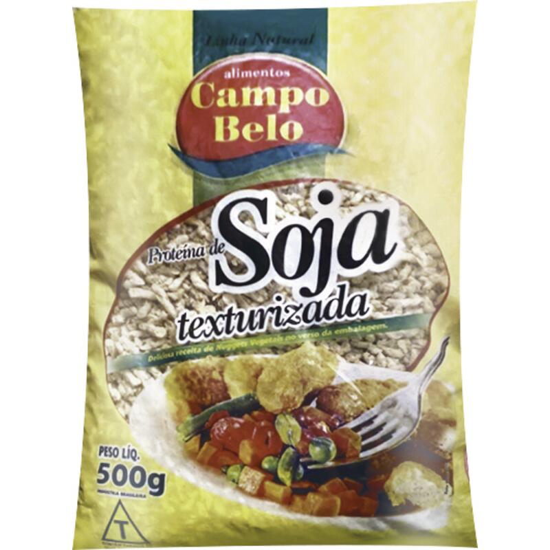 Proteína de Soja Texturizada Campo Belo Frango 500g