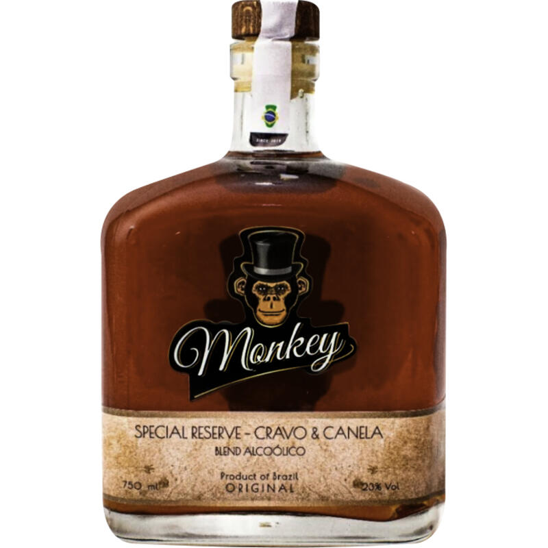 Licor Monkey Cravo e Canela 750ml