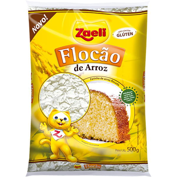 Flocos de Arroz Zaeli 500g