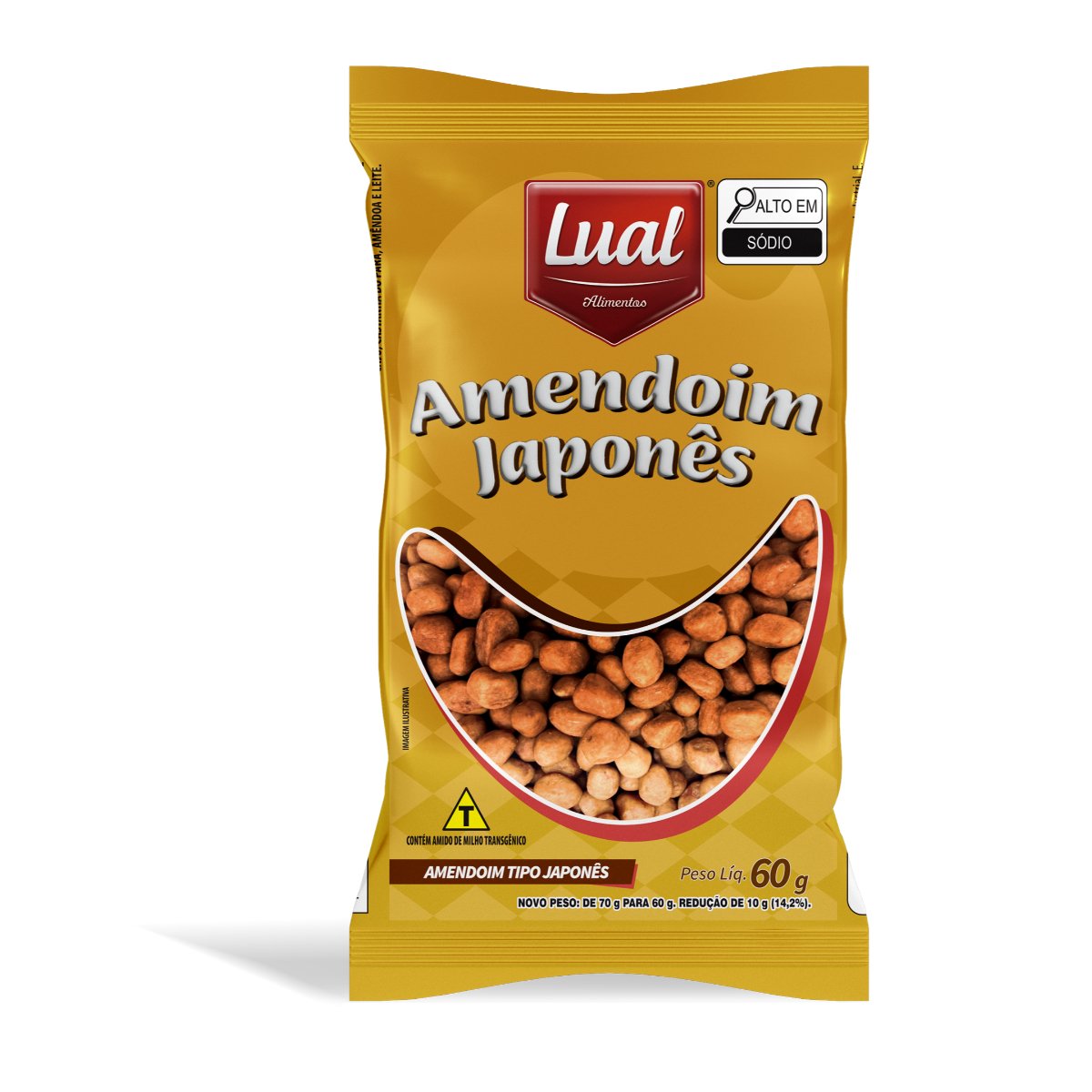 Amendoim Japonês Lual 60g