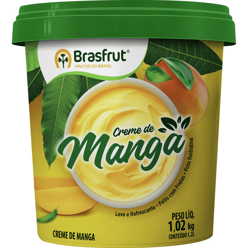 Creme de Manga Brasfrut Congelado 1,02kg