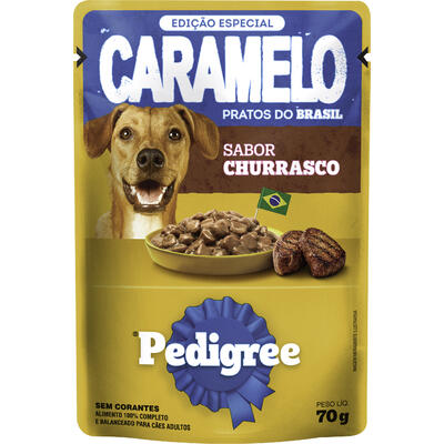 Alimento para Cães Pedigree Churrasco 70g