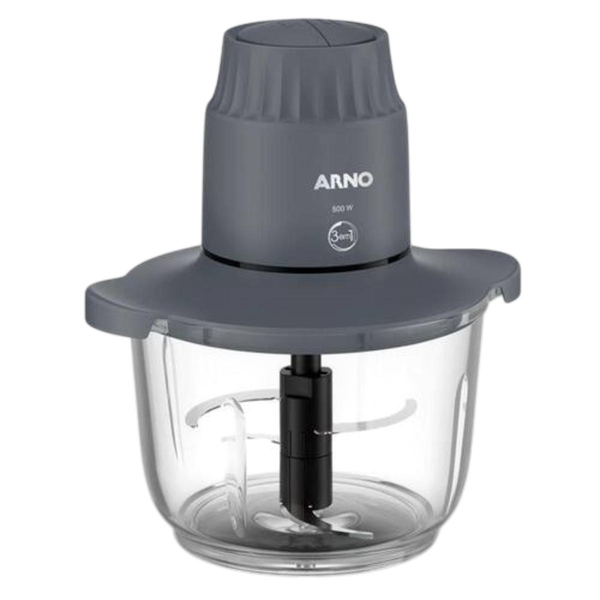 Processador Choppeo Arno 127V - 3 em 1 - Capacidade de 2 Litros - 4 Laminas - Potência 500W