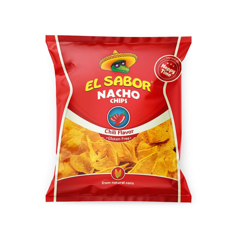 Salgadinho EL SABOR Nacho Chili Sem Glúten 100g
