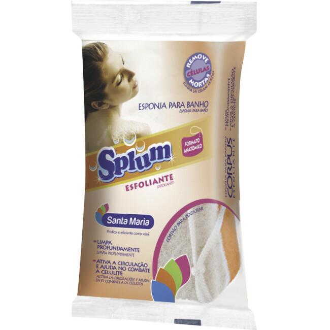 Esponja para Banho Splum Esfoliante un