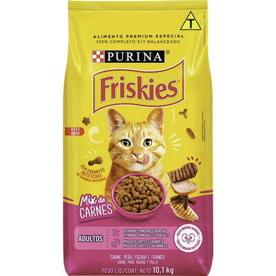 Alimento para Gatos Friskies Mix de Carnes 10,1kg