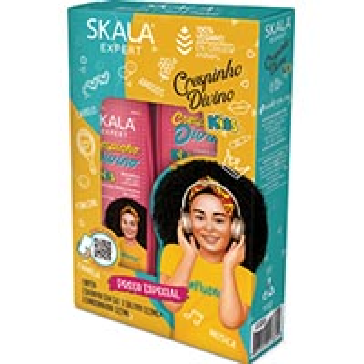 Kit Shampoo+Cond Skala Kids Crespinho Divino 325ml cada