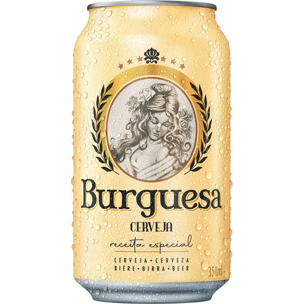 Cerveja Burguesa 350ml - Pilsen - Lata