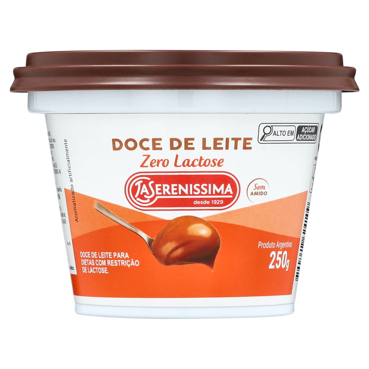 Doce de Leite Zero Lactose La Serenissima Pote 250g