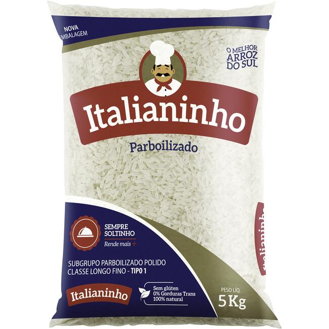 Arroz Italianinho Parboilizado Tipo 1 5kg
