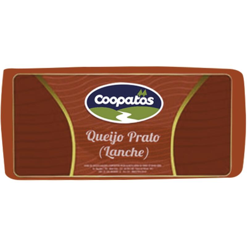 Queijo Prato Coopatos Lanche Preço por quilo na peça