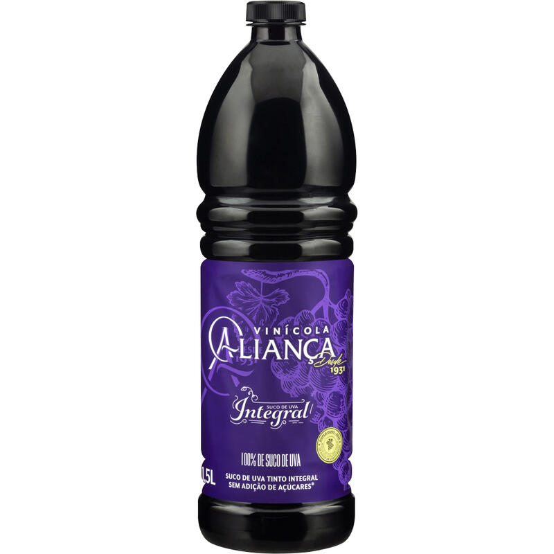 Suco de Uva Aliança Integral Tinto 1,5L