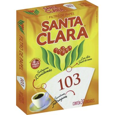Filtro de Papel para Café Santa Clara 103 30 un