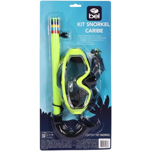 Kit Snorkel Bel Fix Com Máscara - Ref. 39800