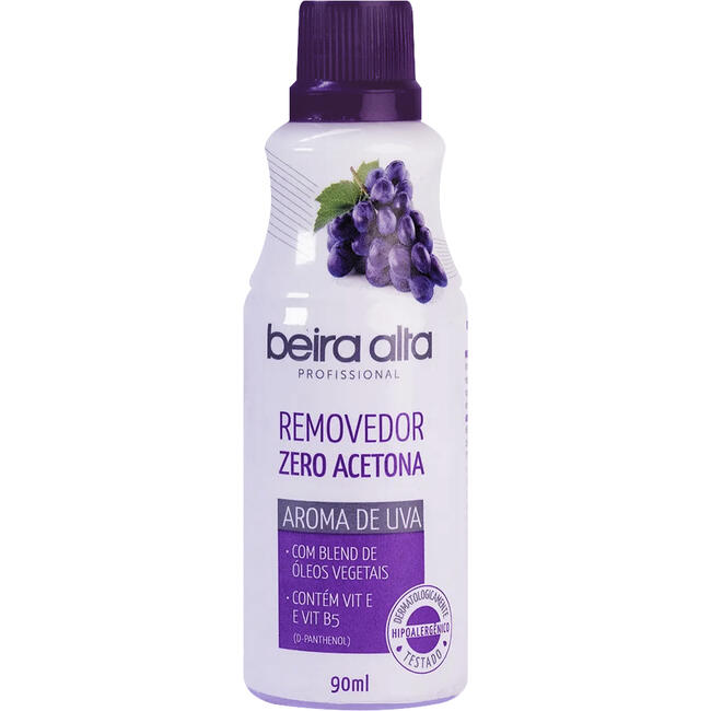 Removedor de Esmalte Beira Alta Sem Acetona 90ml