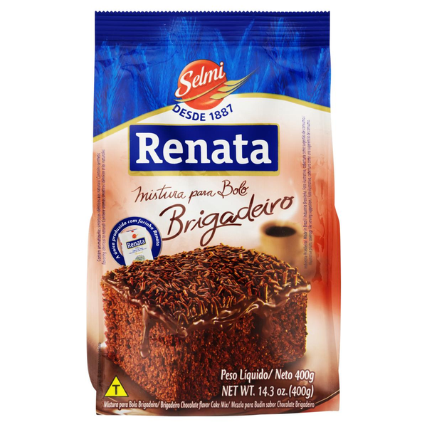 Mistura para Bolo Renata 400g - Brigadeiro