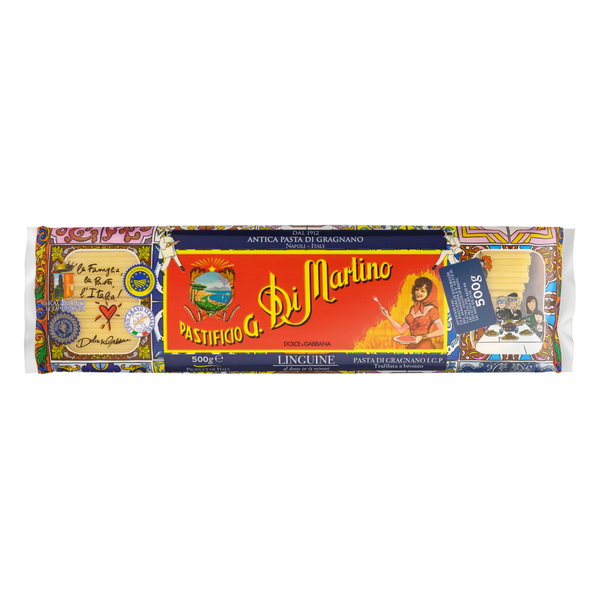Macarrão Grano Duro Di Martino Linguine importado 500g