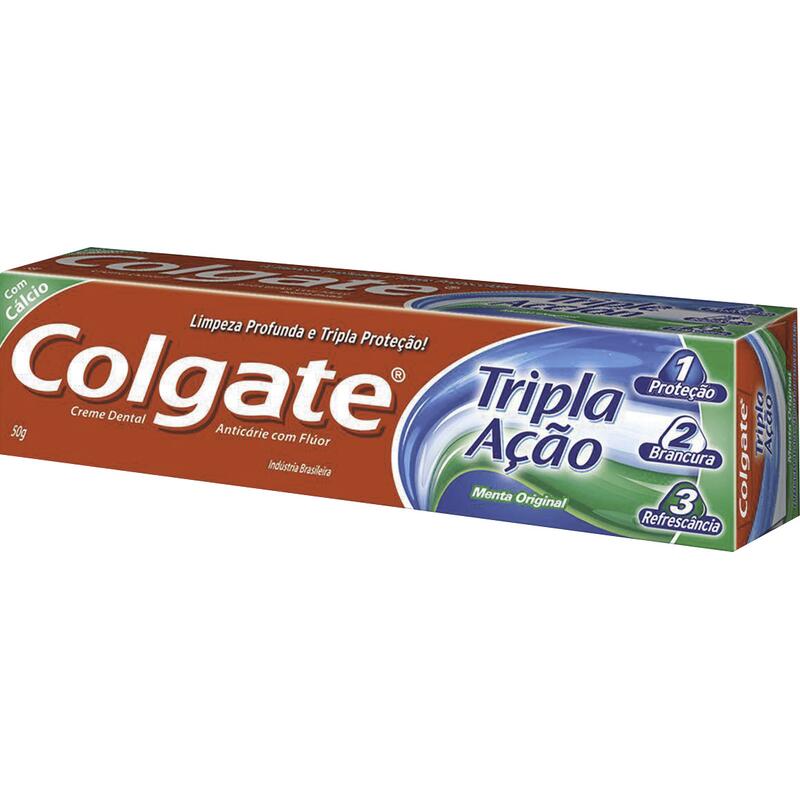 Creme Dental Colgate Tripla ação 50g