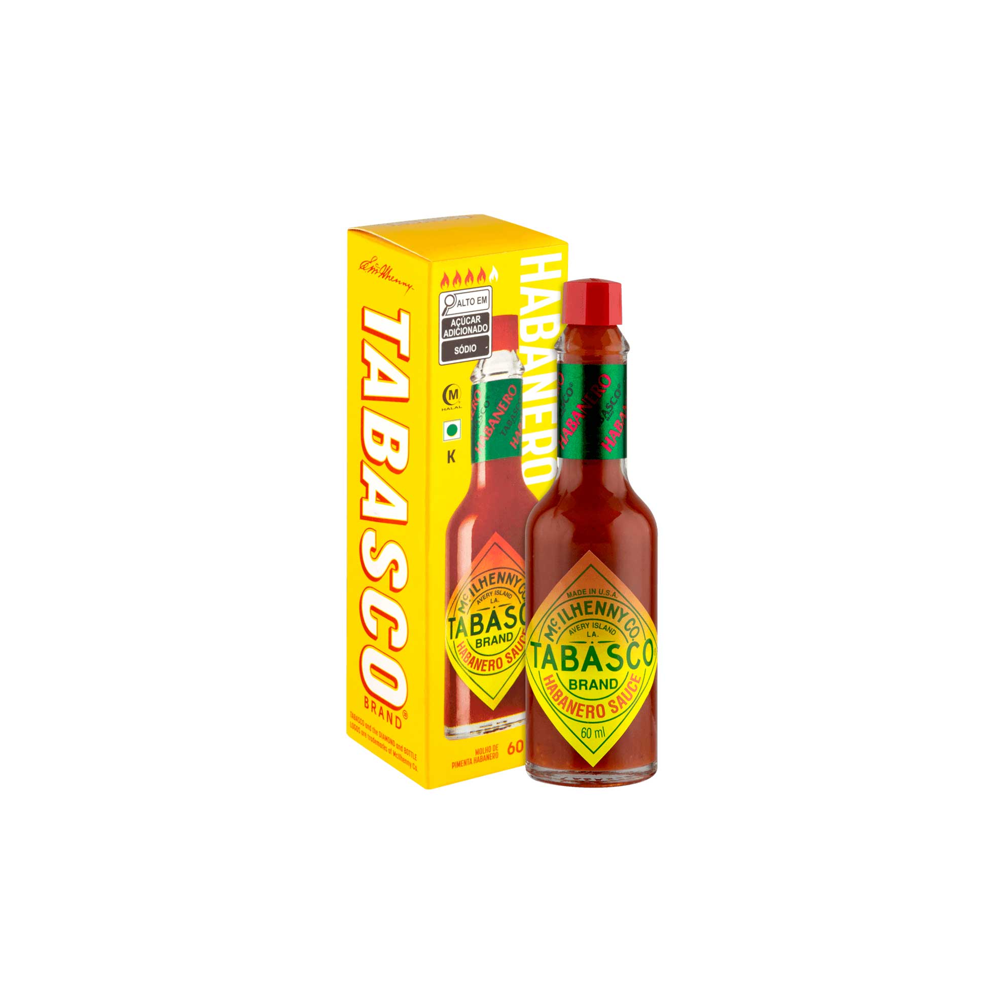 Molho de Pimenta Habanero Tabasco 60ml