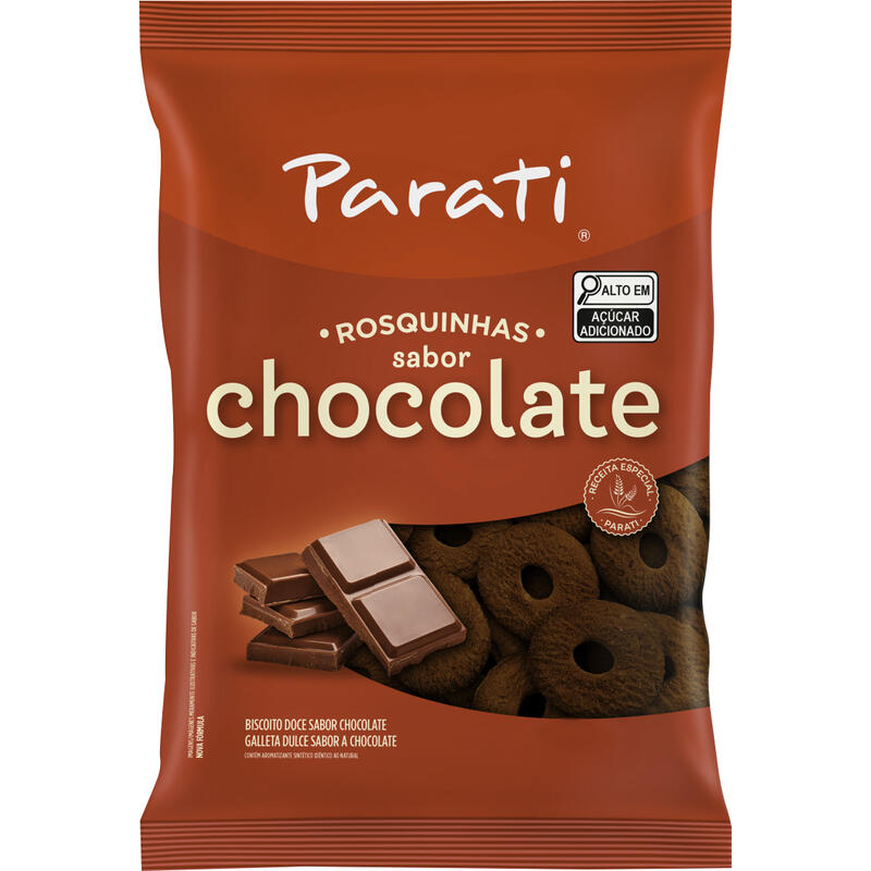 Biscoito Rosquinha Parati Chocolate 335g