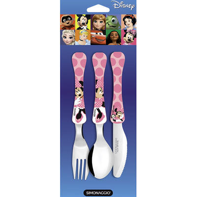 Kit Talher Kids Simonaggio Sortido 3 pçs