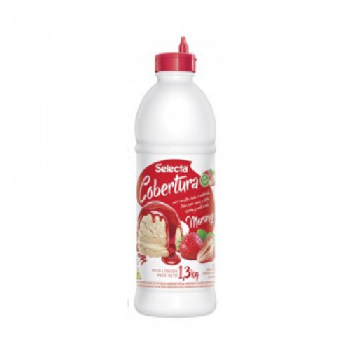 Cobertura Selecta Para Sorvete Morango 1,3kg