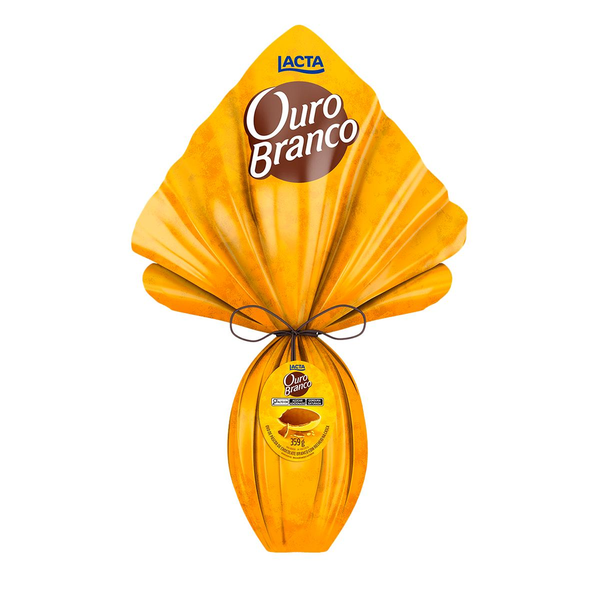 Ovo de Páscoa Lacta Ouro Branco 359g