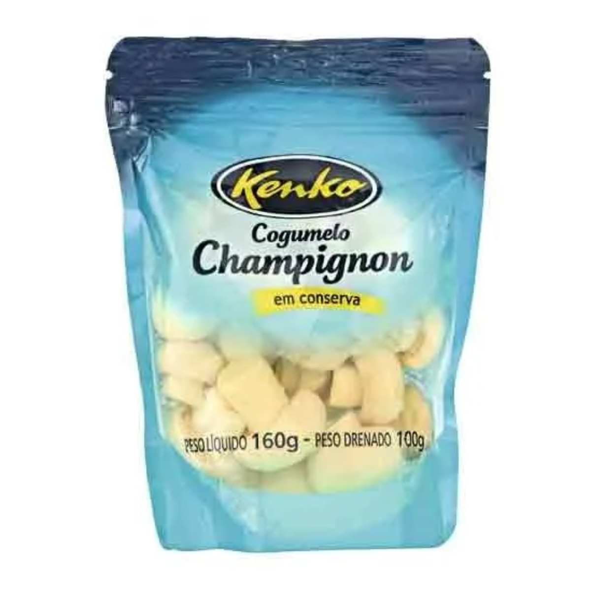 Cogumelo Champignon em Conserva Kenko Sachê 100g