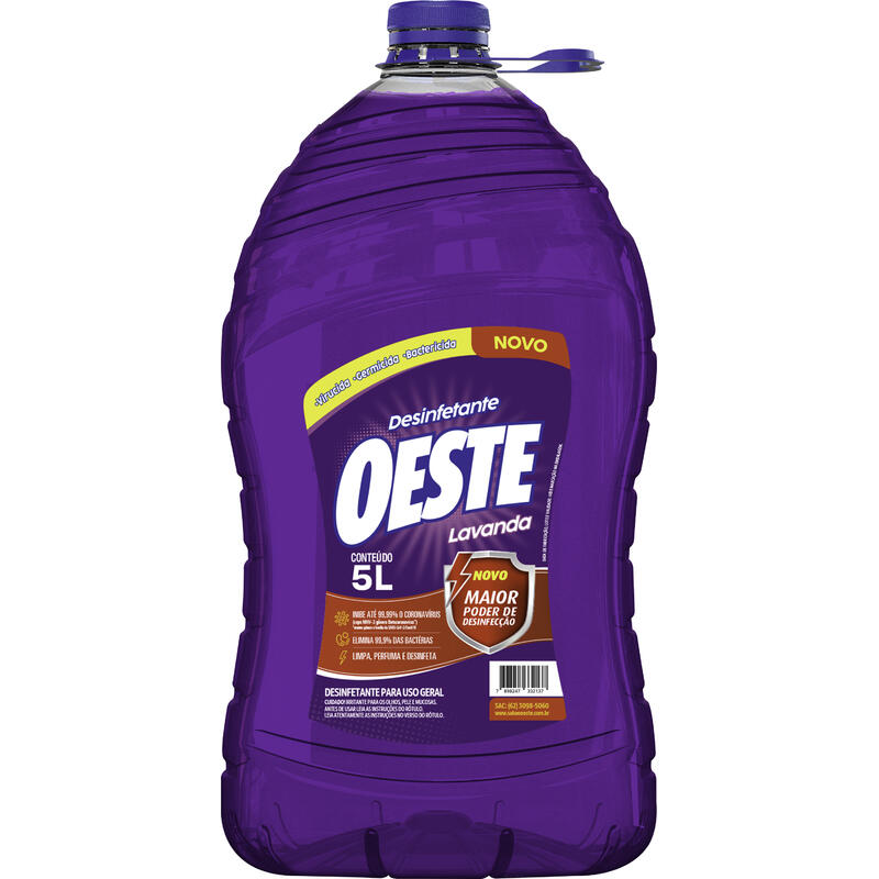 Desinfetante Oeste Lavanda 5L