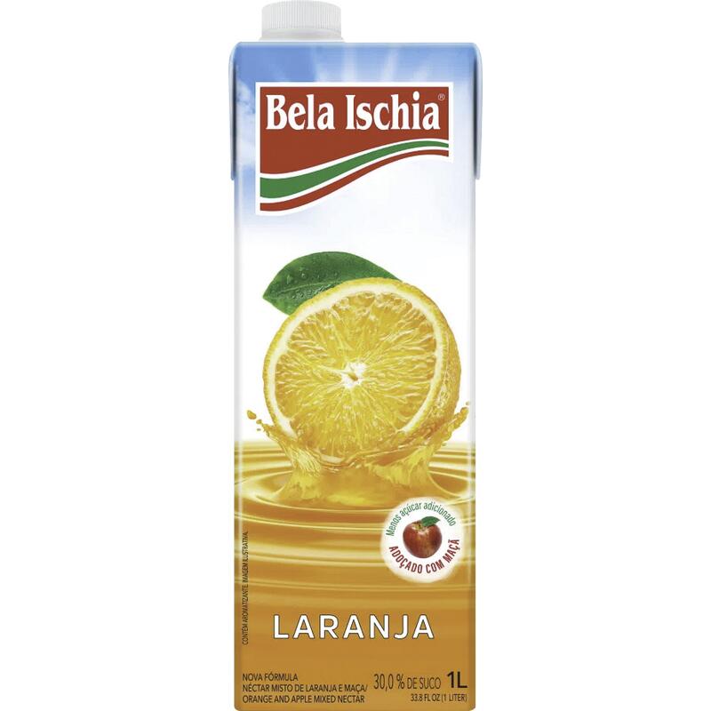 Suco Bela Ischia Néctar Laranja 1L
