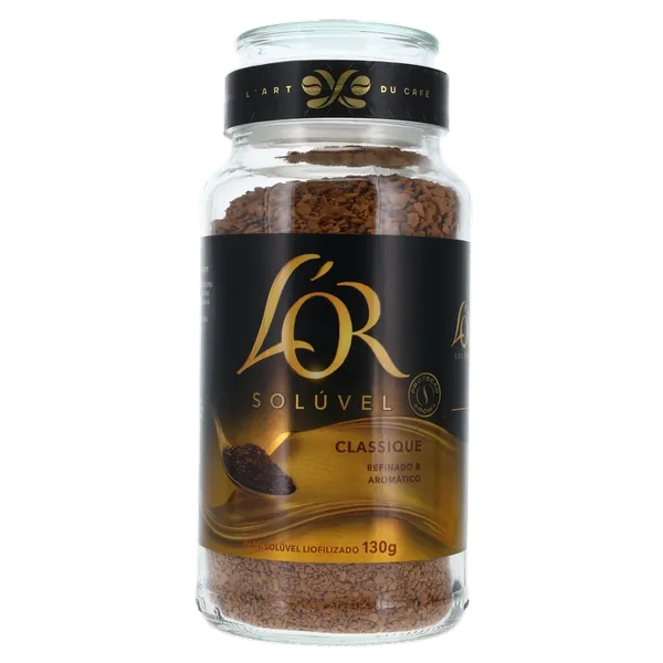 Café-solúvel Lor 130g - Classique - Vidro