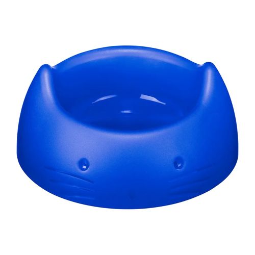 Comedouro P/ Gato Plastico Azul Sanremo 200ml
