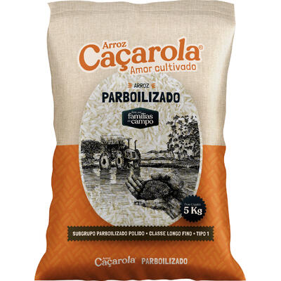 Arroz Caçarola Parboilizado Tipo 1 5kg