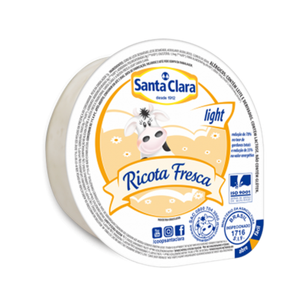 Ricota Fresca Santa Clara Light Kg