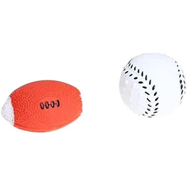 Brinquedo Homepet 2 Bolas de Vinil Esporte - Ref. H1.1014014.05999