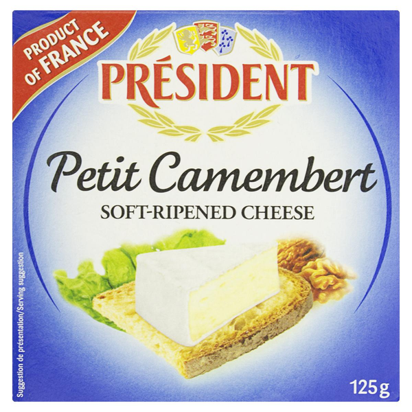 Queijo Camembert Président Petit 125g