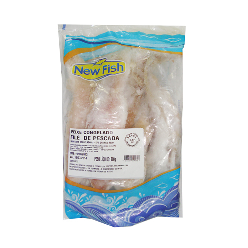 Filé De Pescada New Fish Congelado 800g