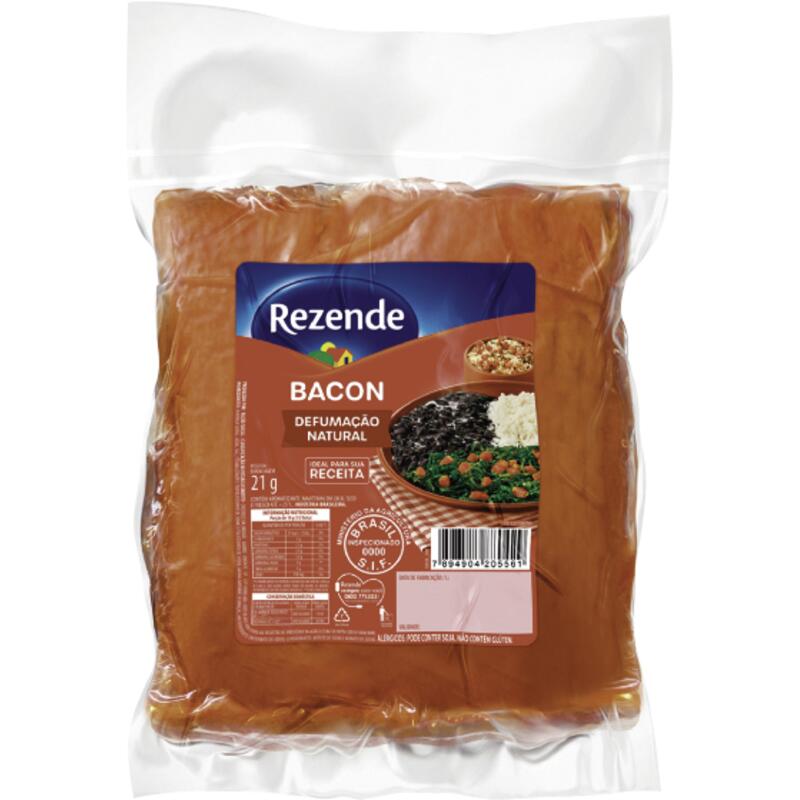 Bacon Rezende Defumado Preço por quilo na peça